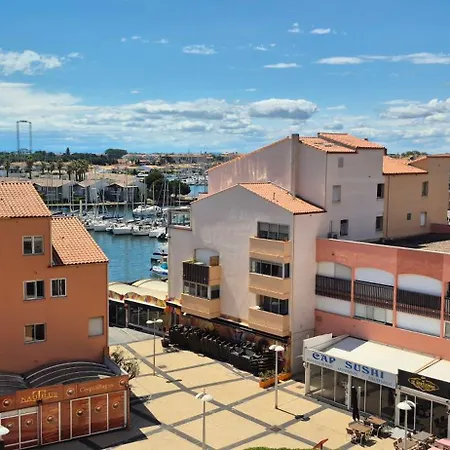 Duplex Renove, Piscine, Clim, Centre Port Apartament Agde